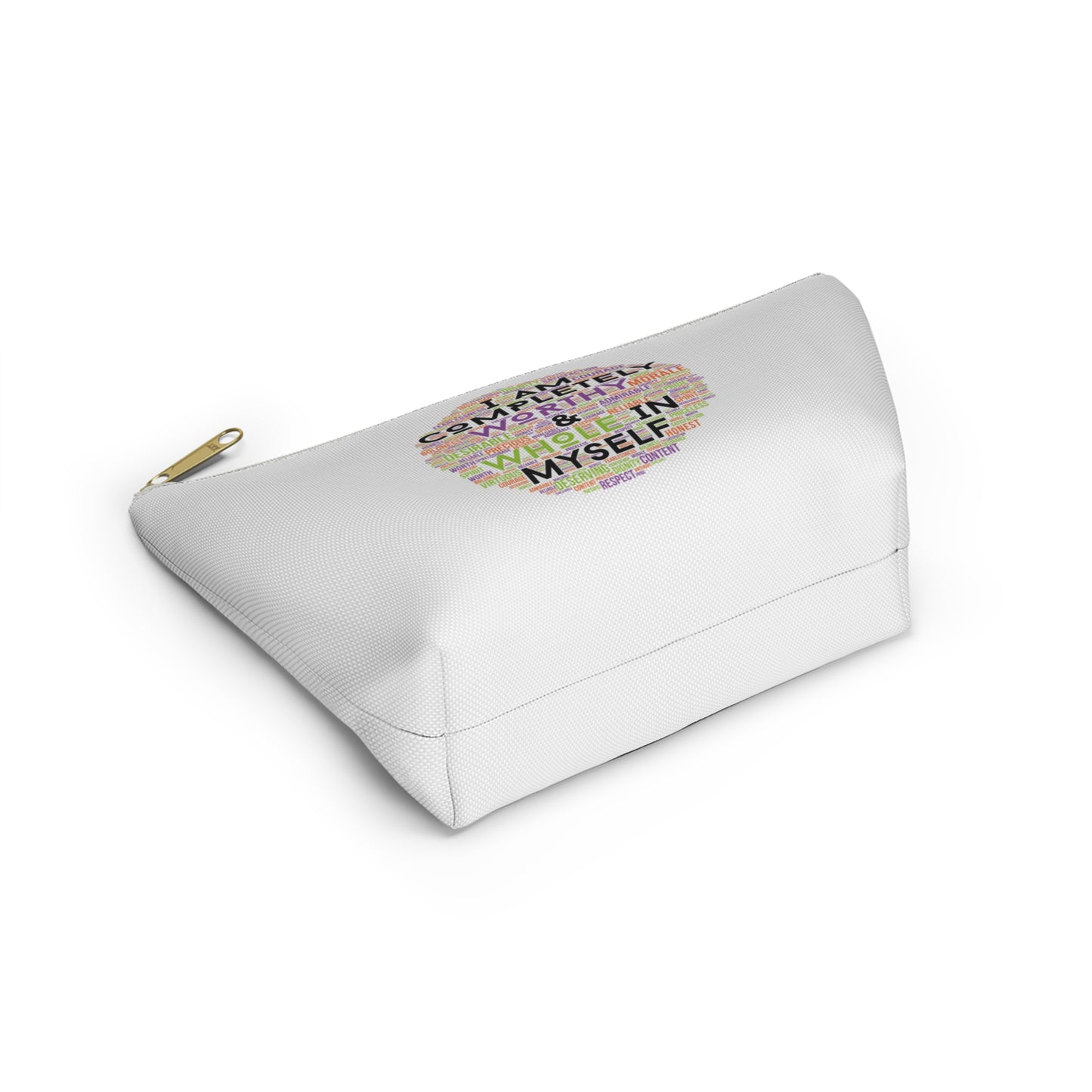 I am Worthy Pouch w/ T-bottom