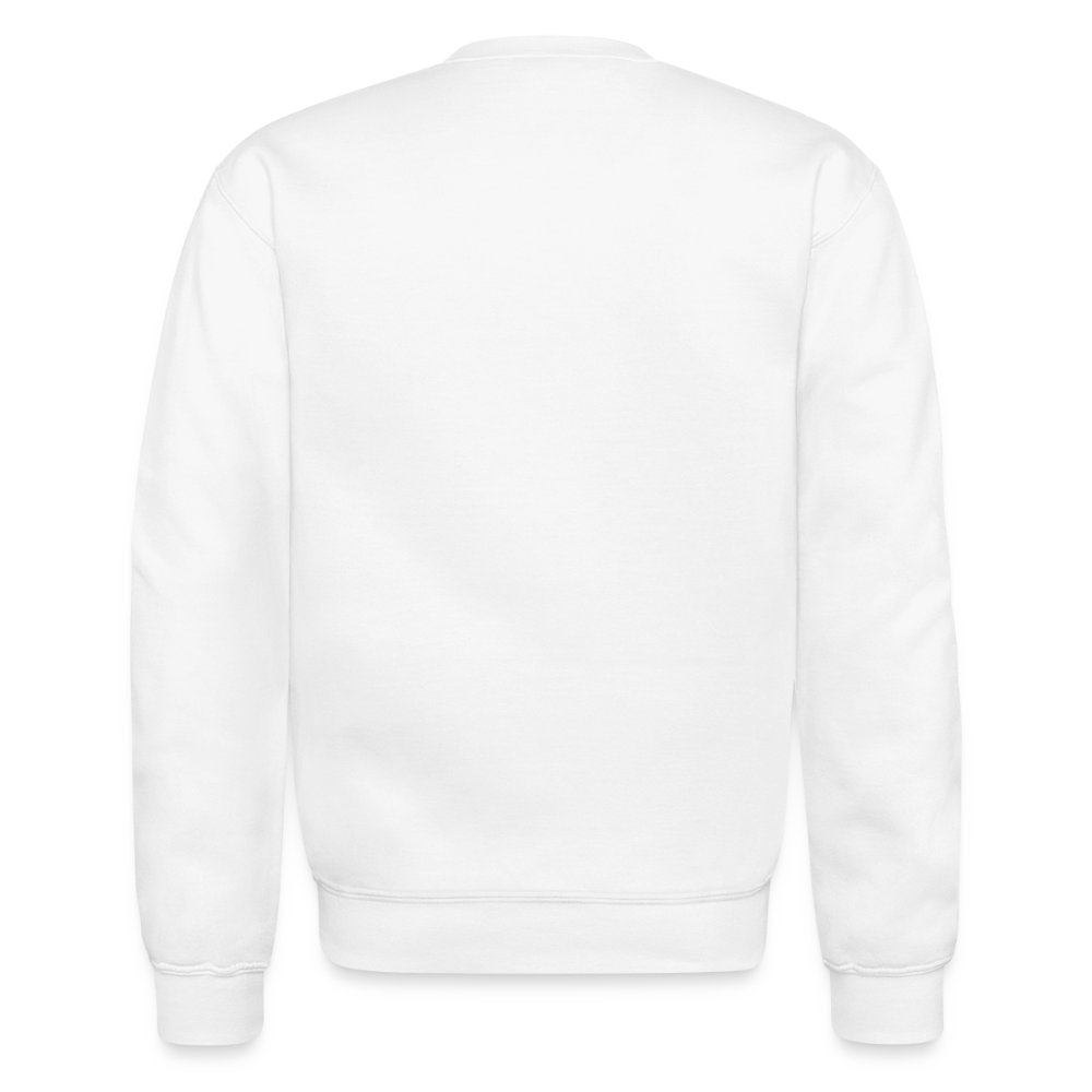 Black Logo Crewneck Sweatshirt - white