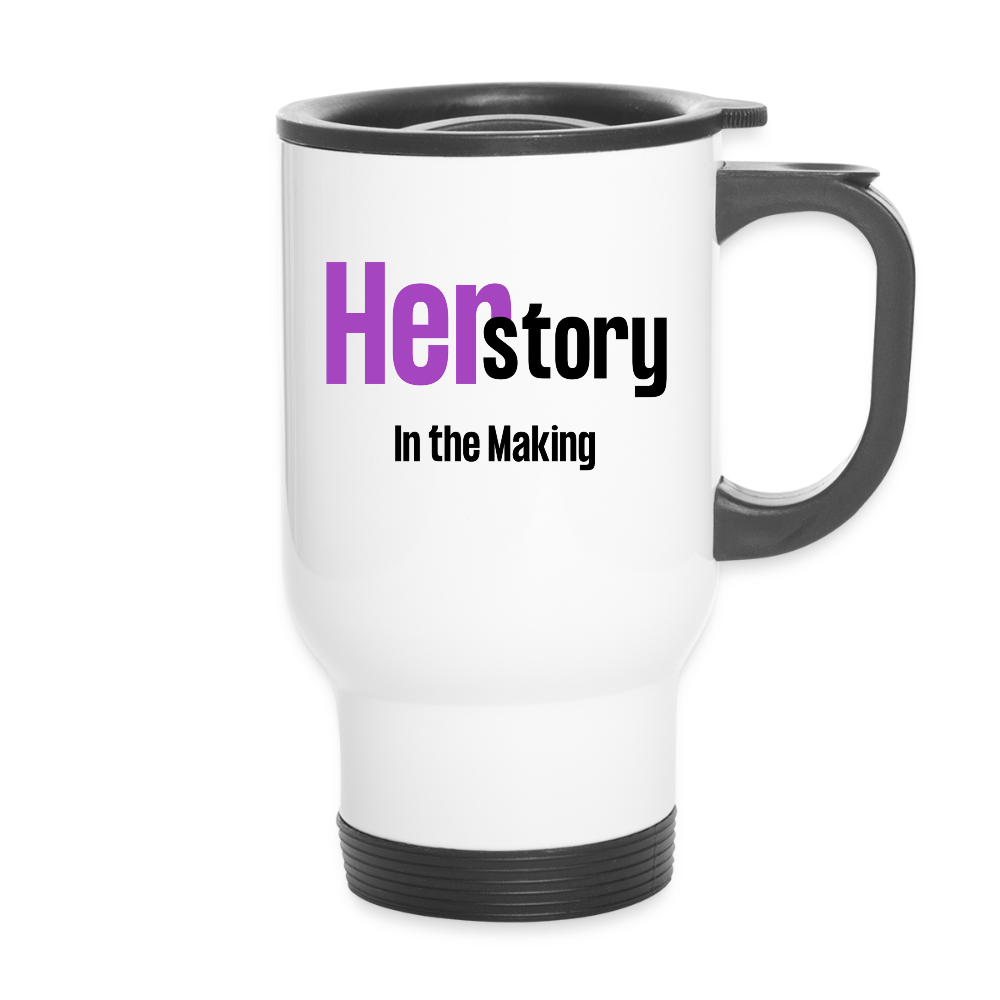 HerStory Travel Mug - white