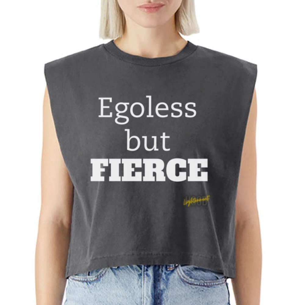 Fierce Muscle Tank - faded black