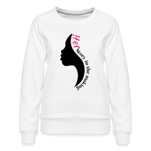 Load image into Gallery viewer, Her Story Sweatshirt - white
