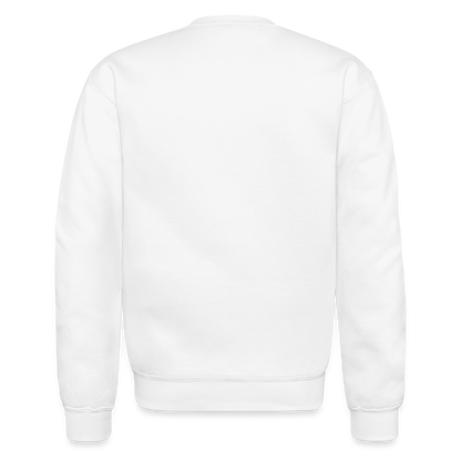 Black Logo Crewneck Sweatshirt - white