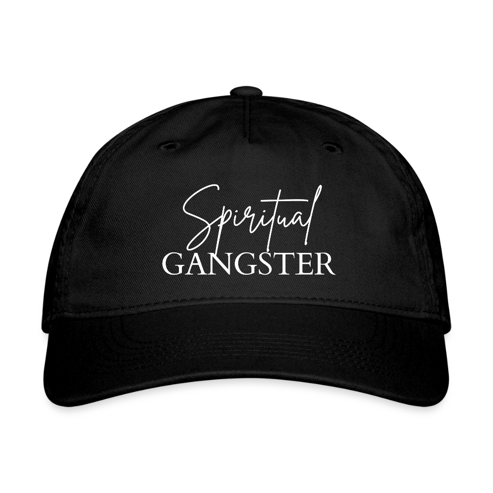 Organic Gangsta Baseball Cap - black