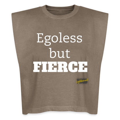 Fierce Muscle Tank - faded brown