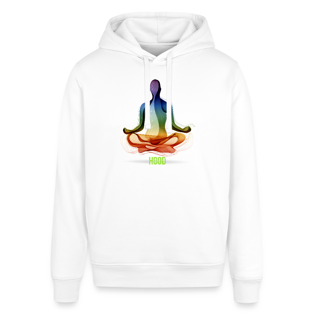 Chakra Alignment Hoodie - white
