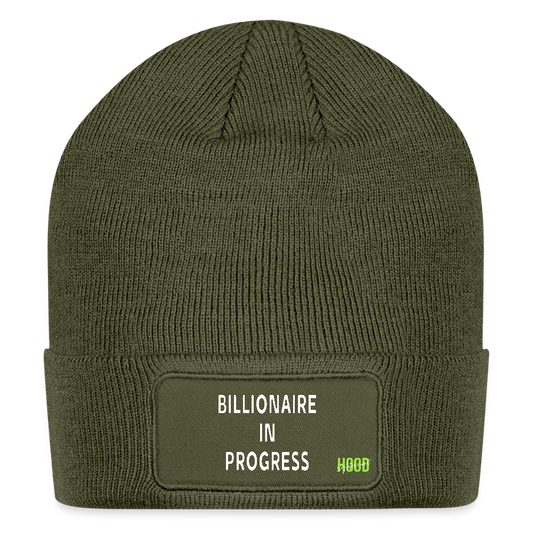Billionaire Beanie - olive