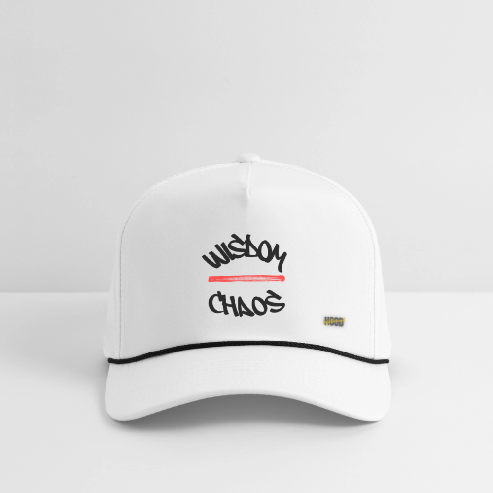Wisdom Rope Cap - white/black