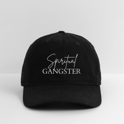 Organic Gangsta Baseball Cap - black