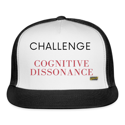 Cognitive Trucker Hat - white/black