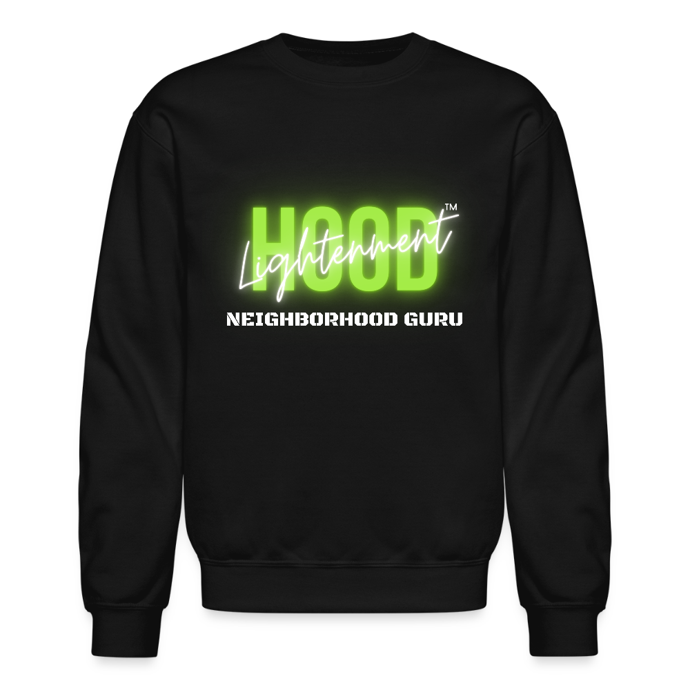 Green Logo Crewneck Sweatshirt - black