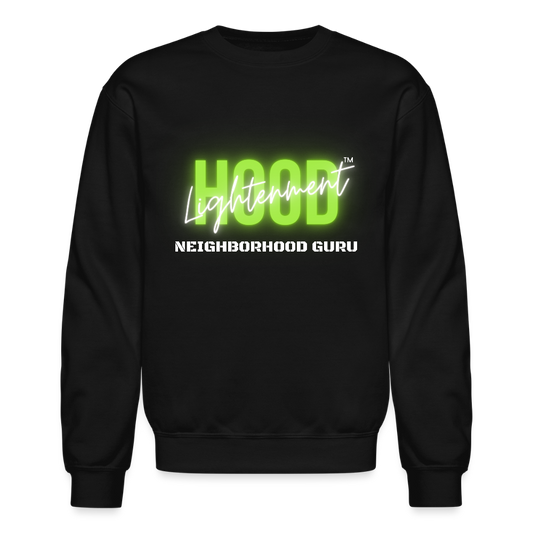 Green Logo Crewneck Sweatshirt - black