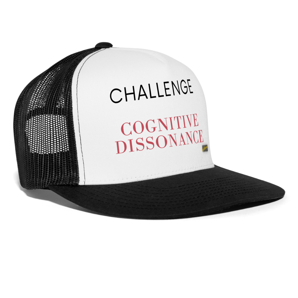 Cognitive Trucker Hat - white/black
