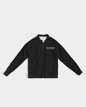 Load image into Gallery viewer, Logo Women&#39;s Black Bomber Jacket
