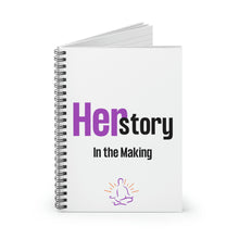 Load image into Gallery viewer, HerStory Spiral Notebook - Ruled Line
