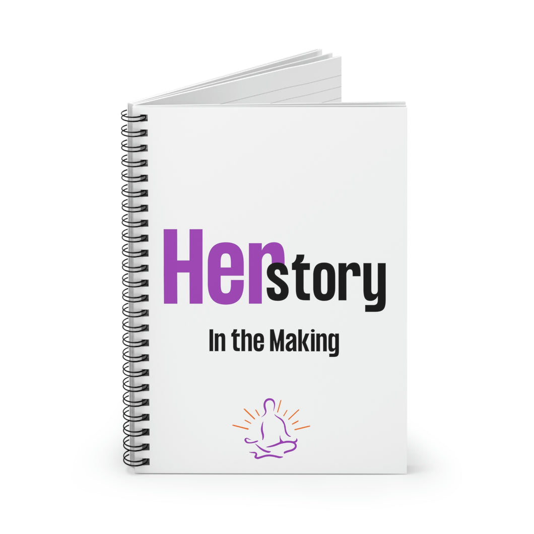 HerStory Spiral Notebook - Ruled Line