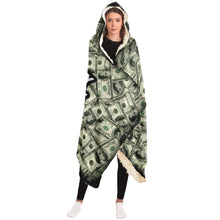 Load image into Gallery viewer, Prosperity Plush Hooded Blanket
