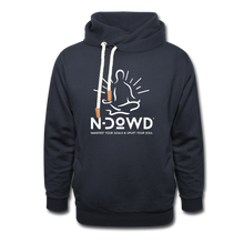 Load image into Gallery viewer, Logo Shawl Collar Hoodie - navy
