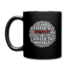 Load image into Gallery viewer, I Am Worthy Mug - black
