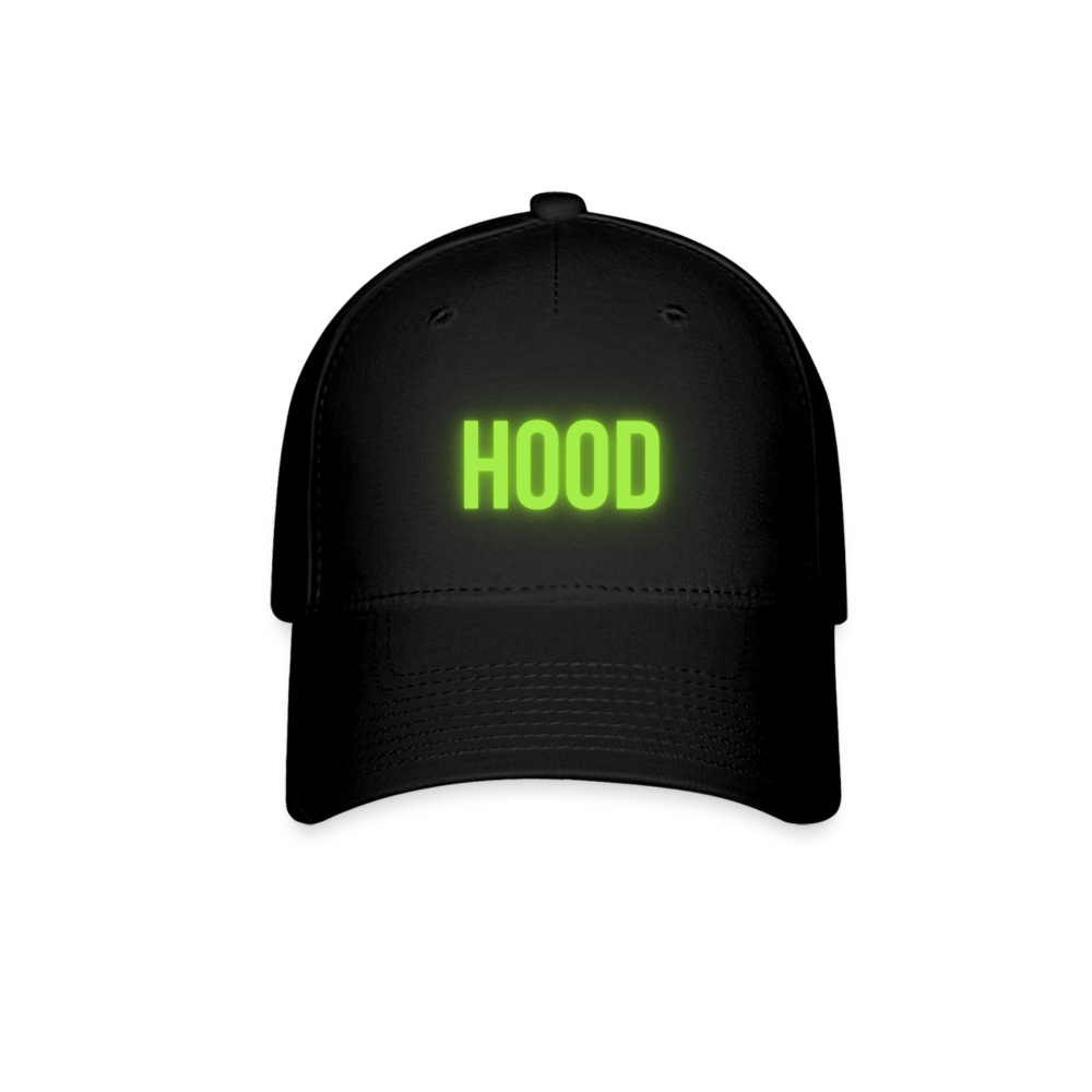 Hood Baseball Cap - black