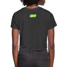 Load image into Gallery viewer, Chakra Crop Tee - deep heather
